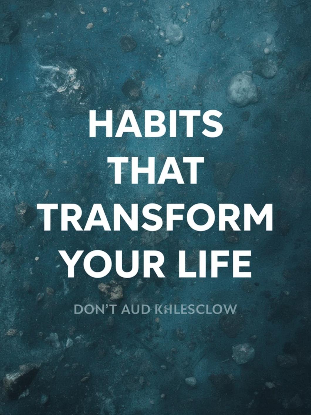 Lifestyle Success Habits 1