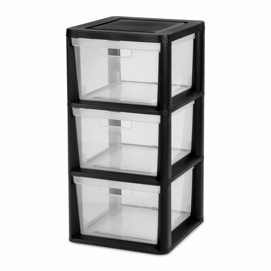 Sterilite 3 Drawer Tower Black 1482eede 7c1d 4bc7 85d6 4f85d93de537.d2b824baf426920960896920378b842c