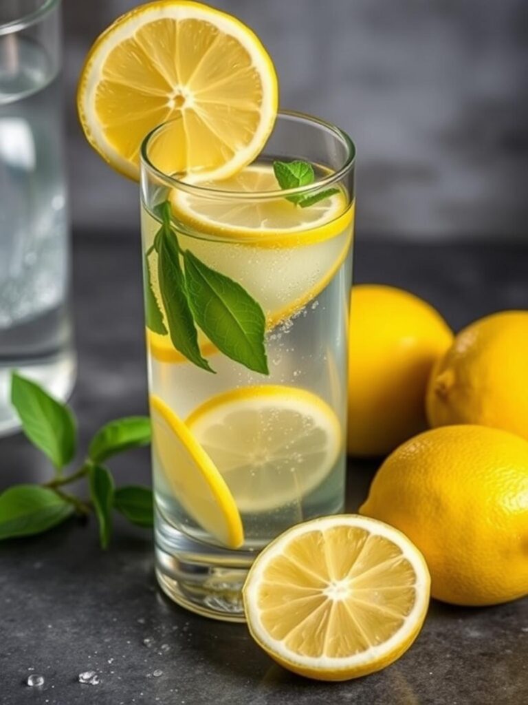 health benefits of lemon water
