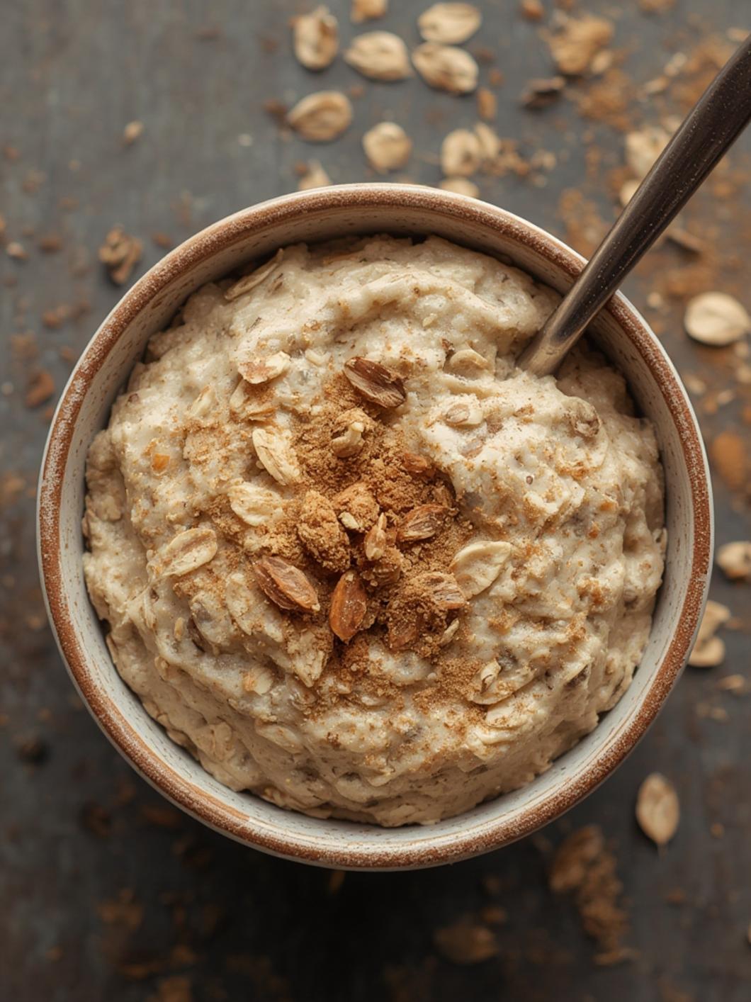 Step-by-step oatmeal preparation
