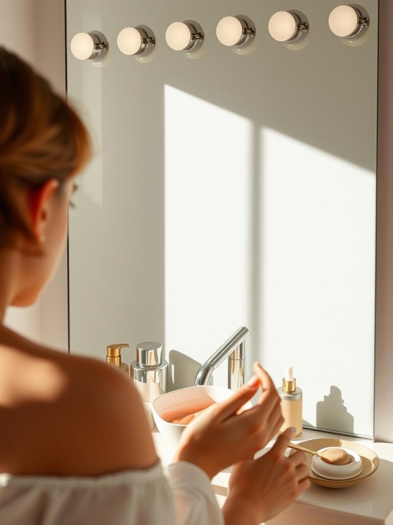 morning beauty routine