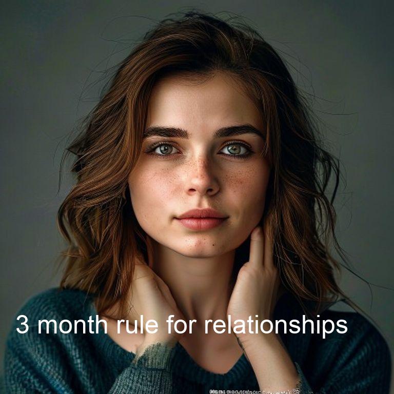 3 month rule for relationships