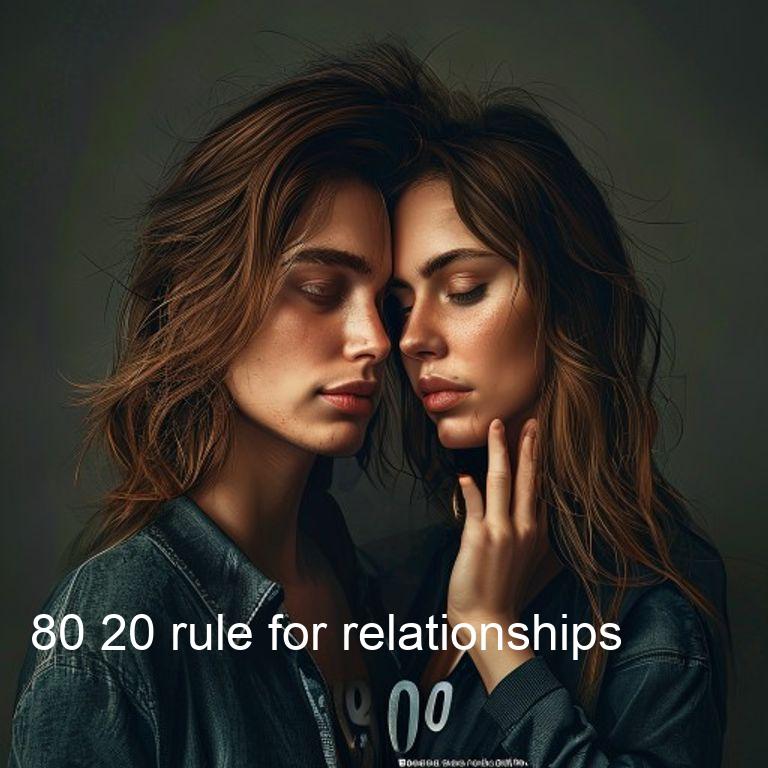 80 20 rule for relationships