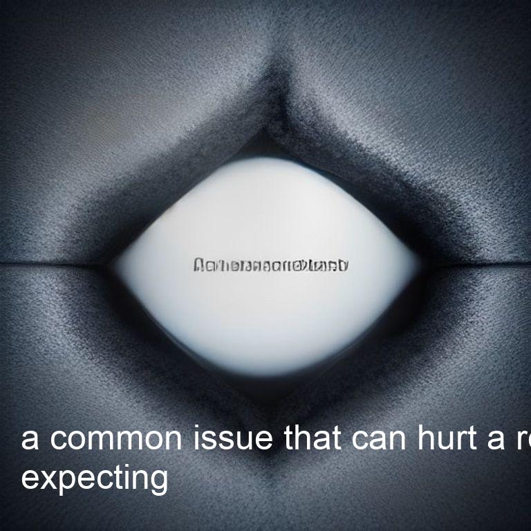 a common issue that can hurt a relationship is expecting