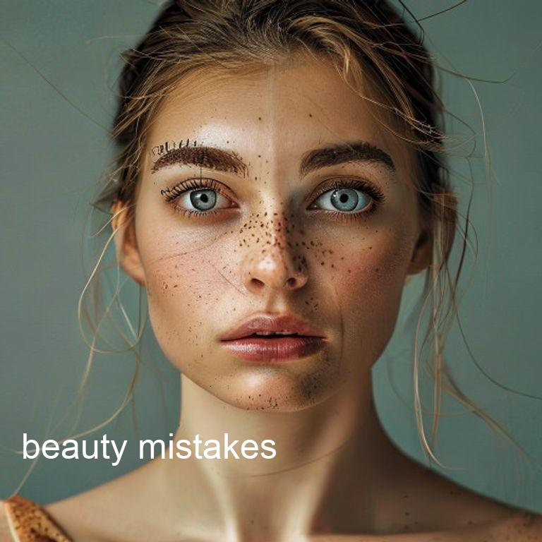 beauty mistakes