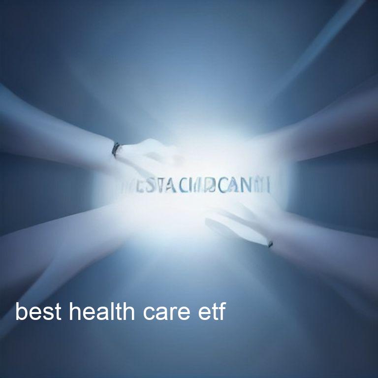 best health care etf