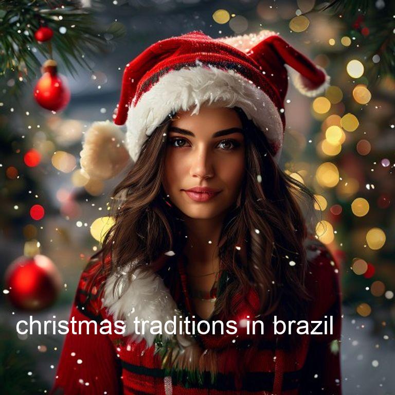 christmas traditions in brazil