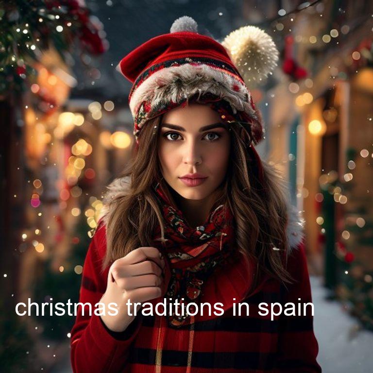 christmas traditions in spain
