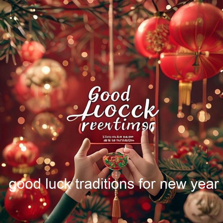 good luck traditions for new year