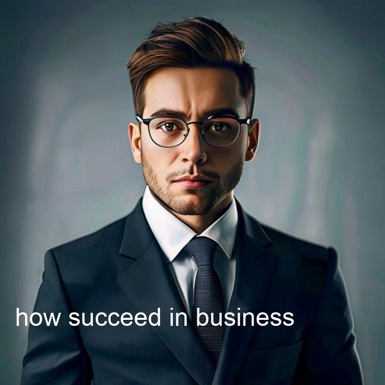 how succeed in business