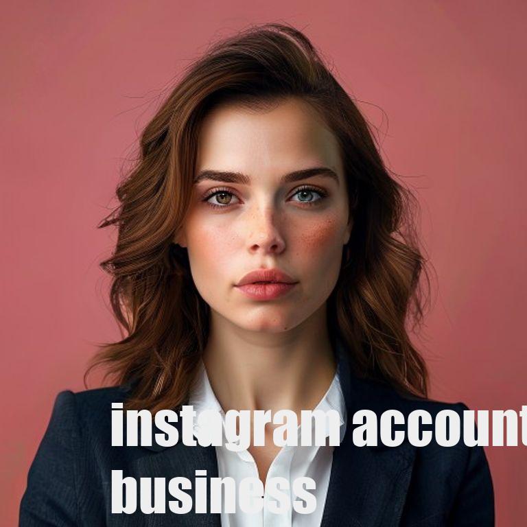 instagram account for a business