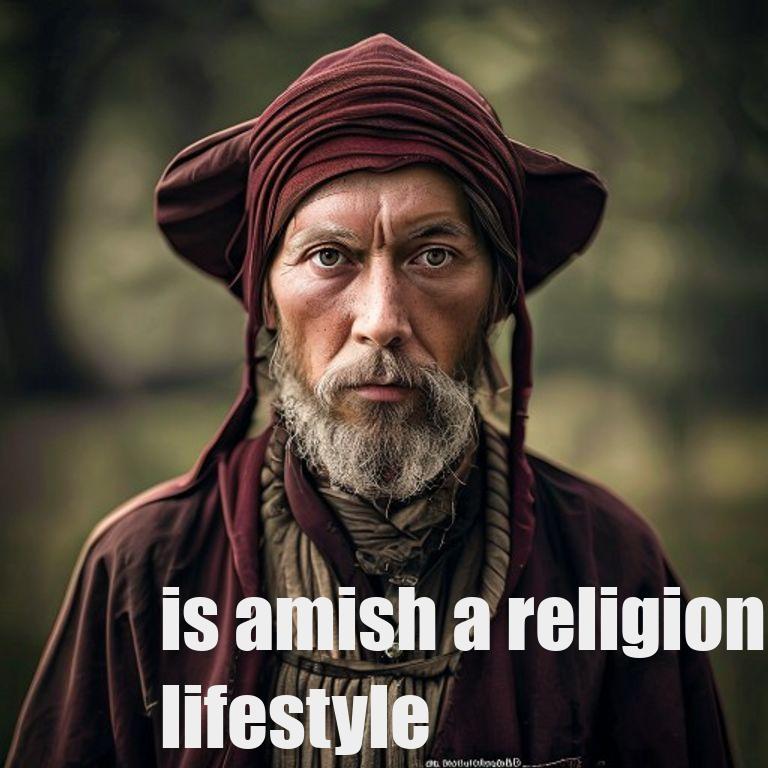 is amish a religion or lifestyle