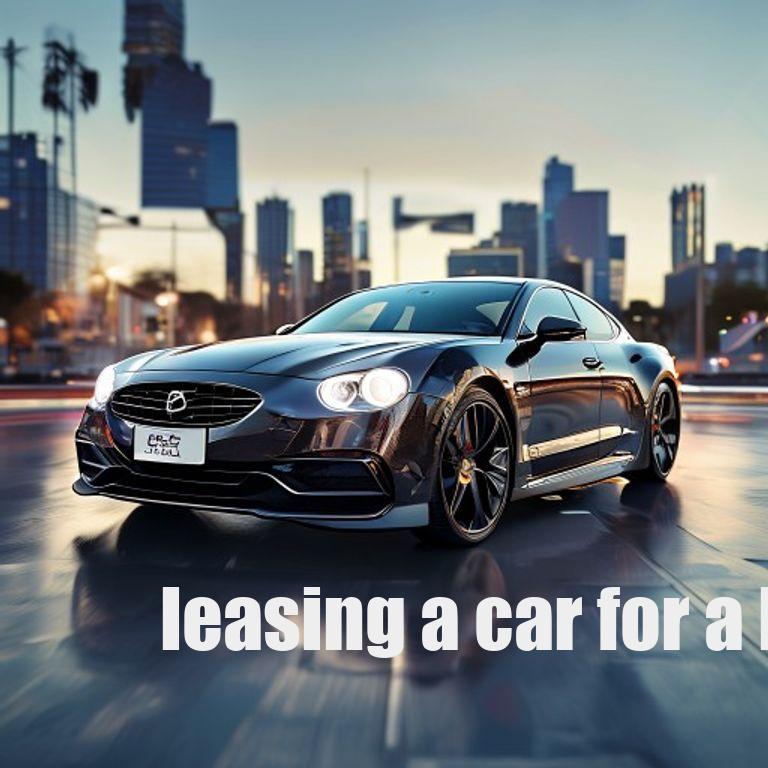 leasing a car for a business