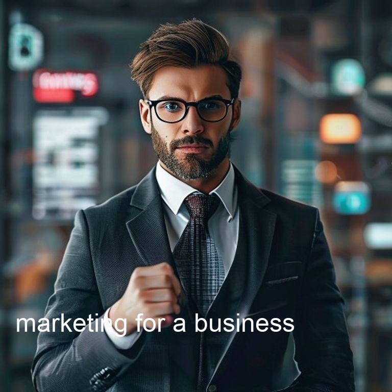 marketing for a business