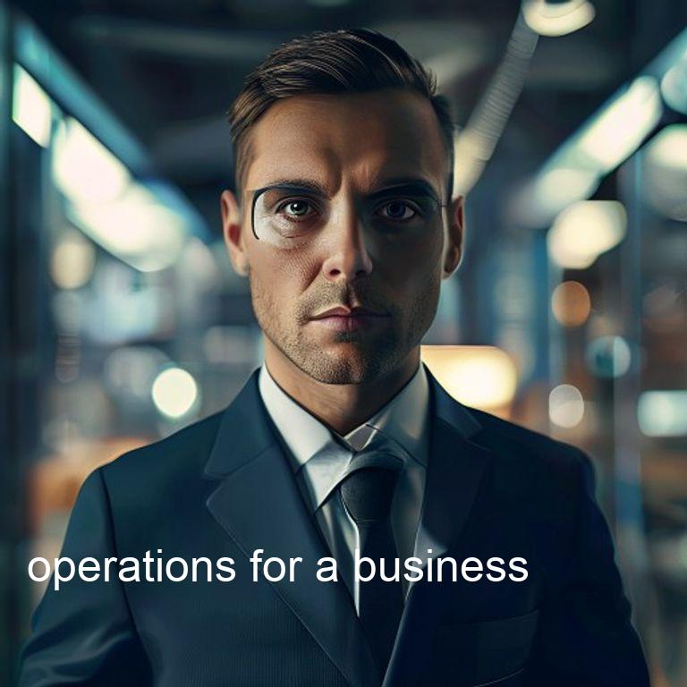 operations for a business
