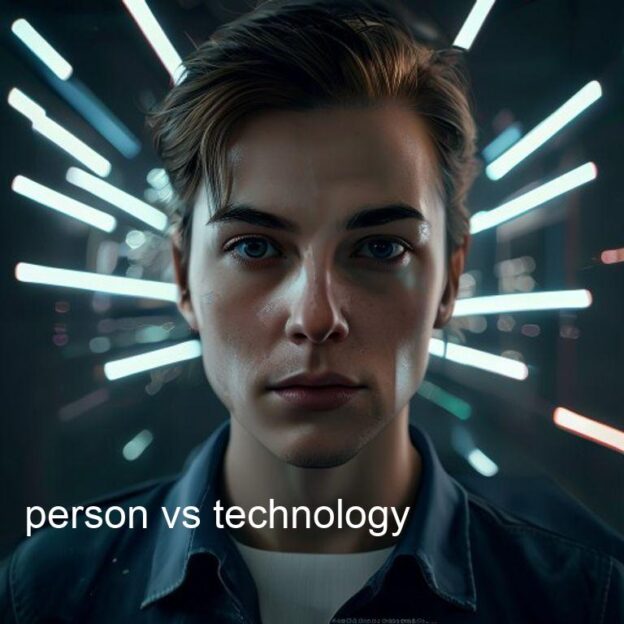 person vs technology