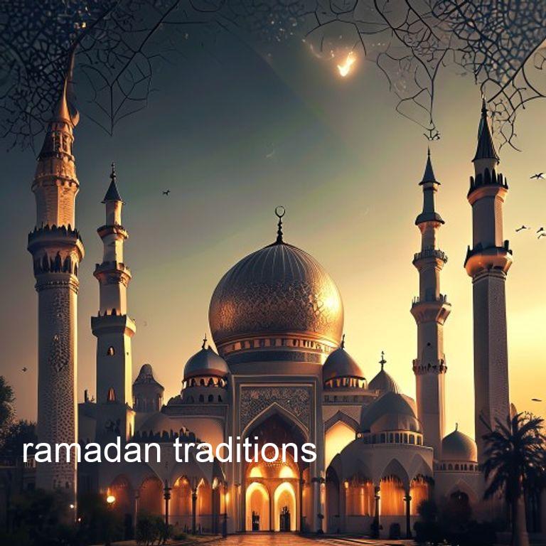 ramadan traditions