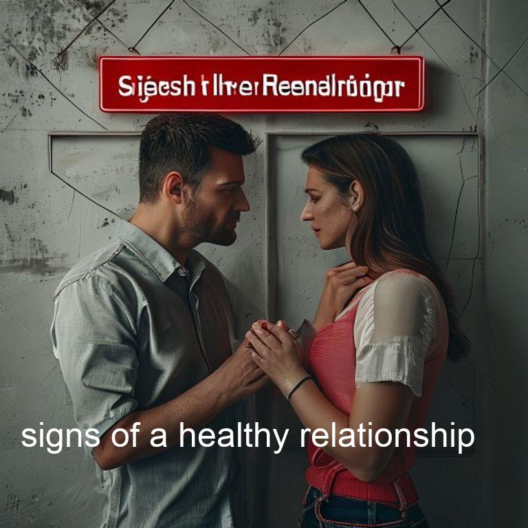 signs of a healthy relationship
