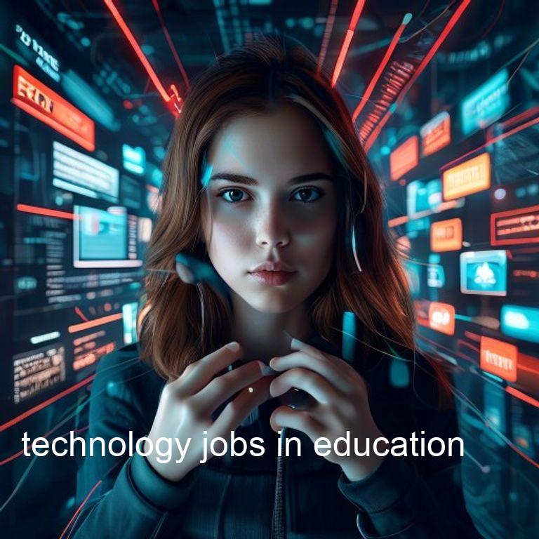 technology jobs in education