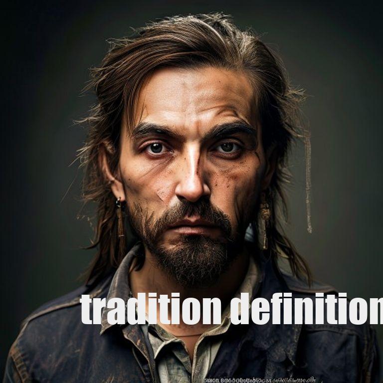 tradition definition