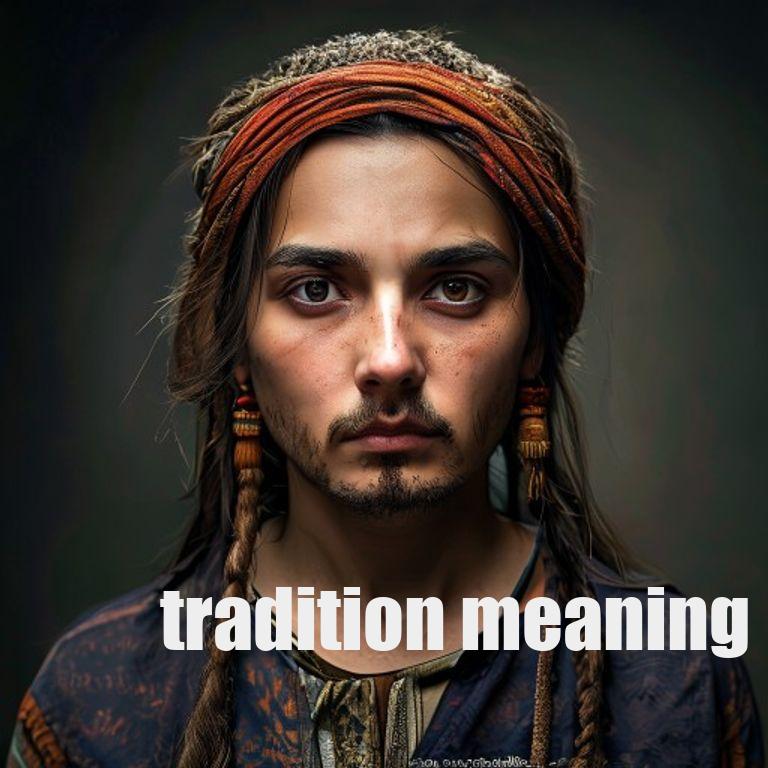 tradition meaning