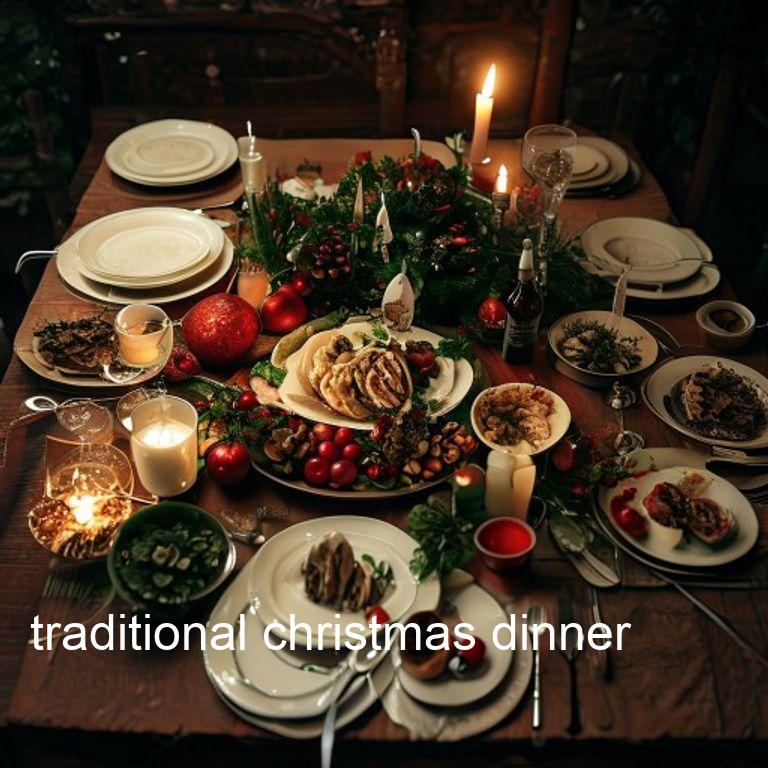 traditional christmas dinner