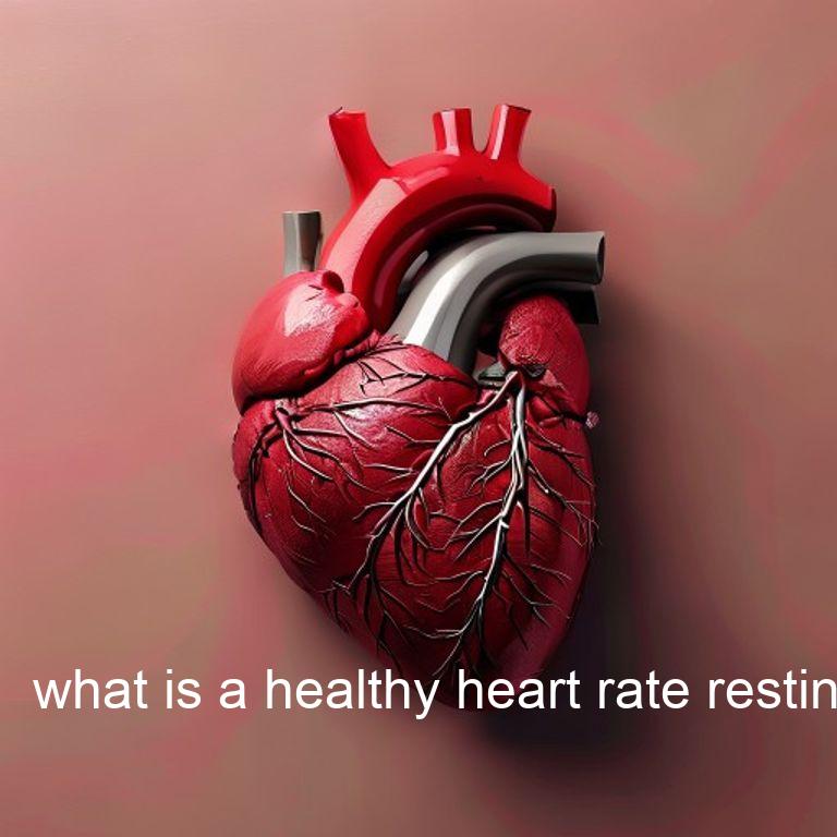 what is a healthy heart rate resting