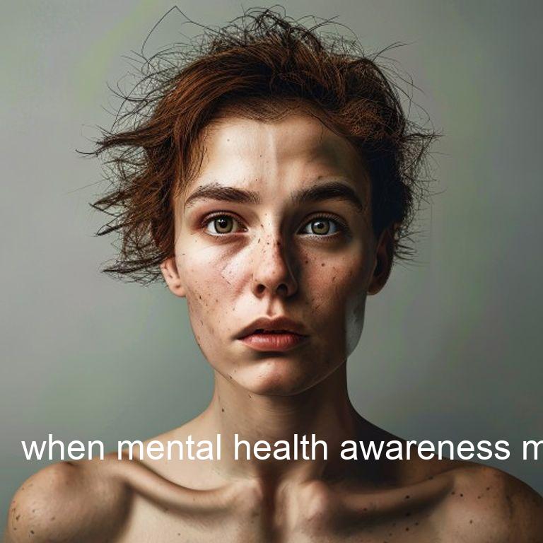 when mental health awareness month