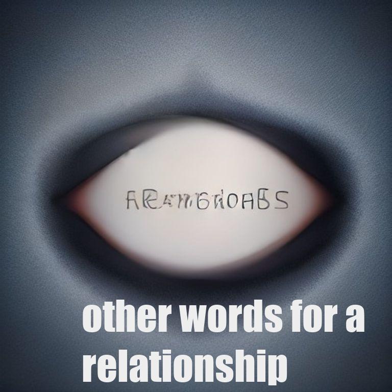other words for a relationship