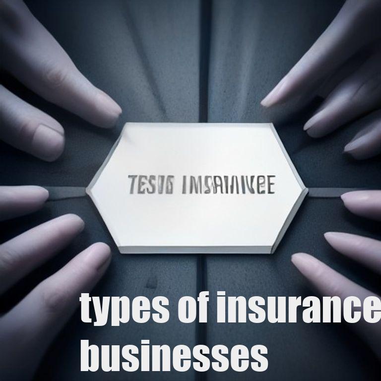 types of insurance for businesses